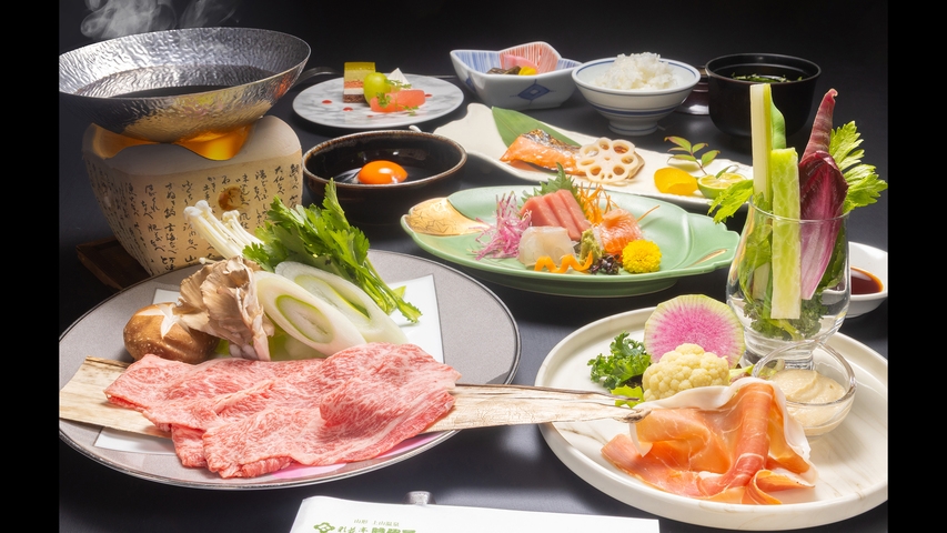 部屋数限定・平日限定特別プラン【雪降り和牛すき焼きプラン】