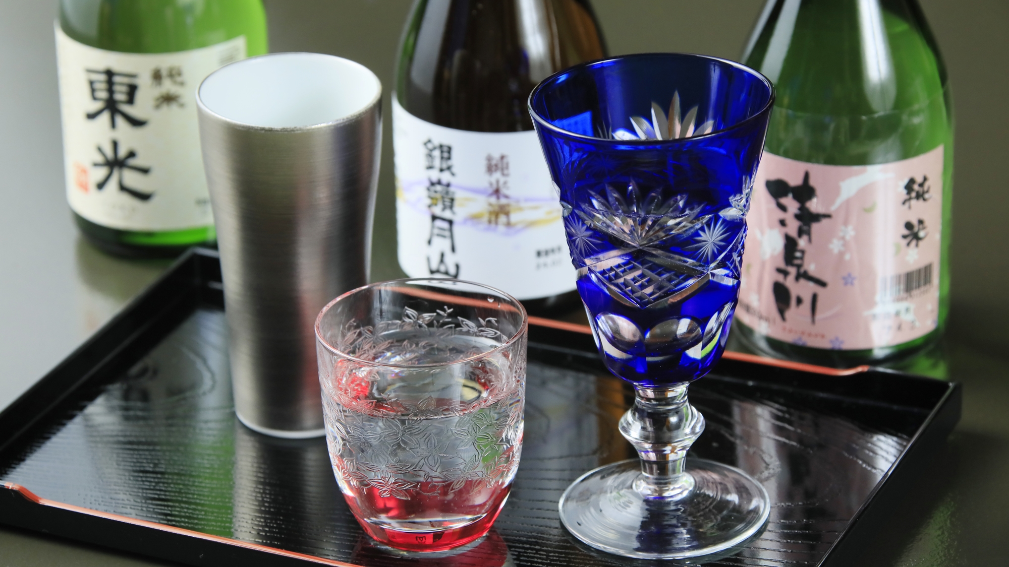 山形の地酒を飲み比べ