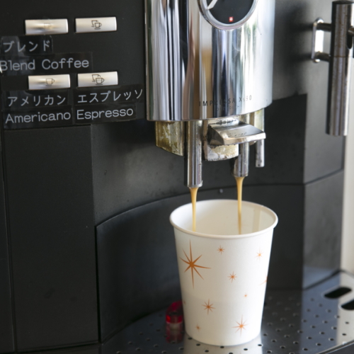 ウェルカムコーヒーサービス毎日実施中！（15：00～24：00）