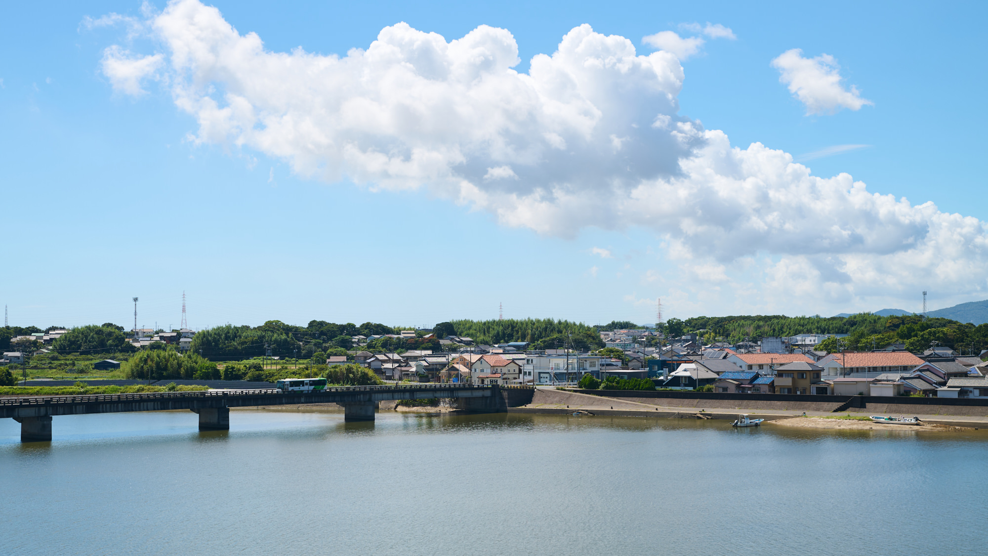 ホテルからの景色