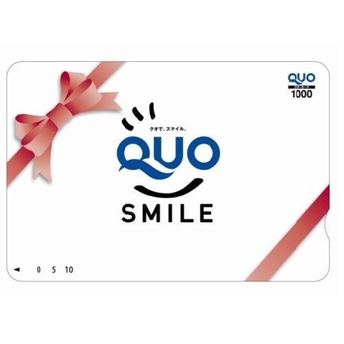 1000 yen QUO card