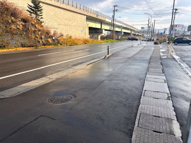 【駐車場後方入口】入り口は2か所でございます