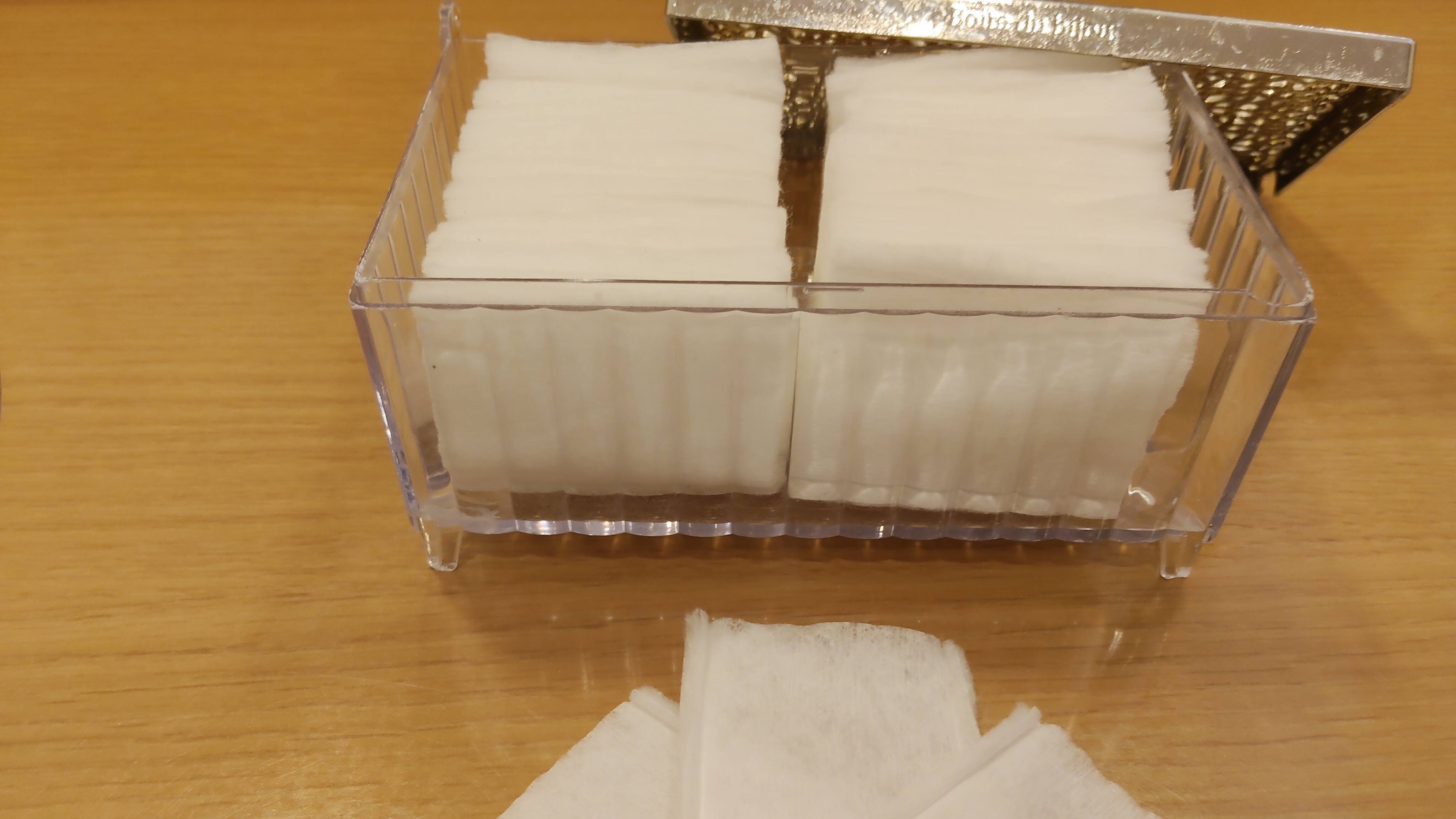 【女性用大浴場アメニティ②・コットンパフ】