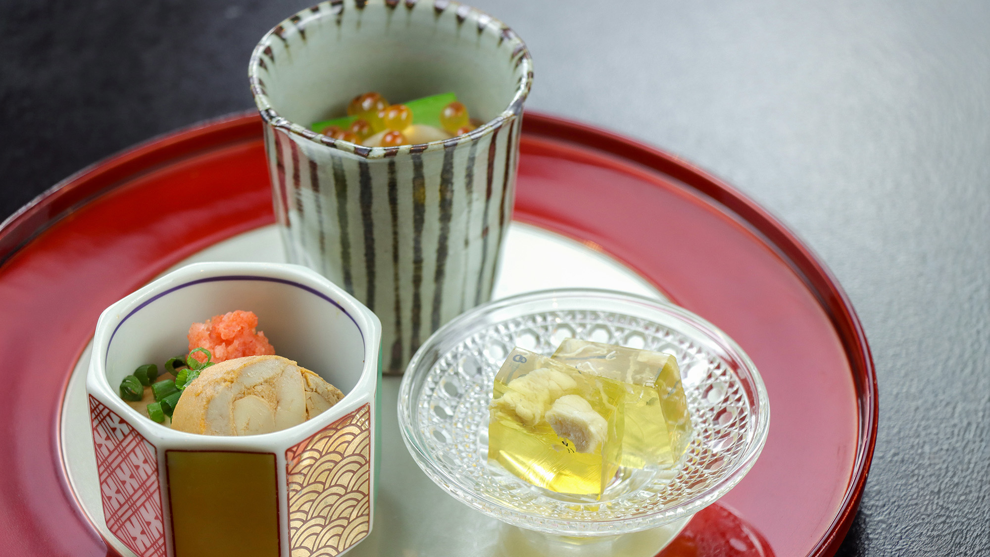 #冬料理　食事の始まりを穏やかに告げる、冬の小鉢