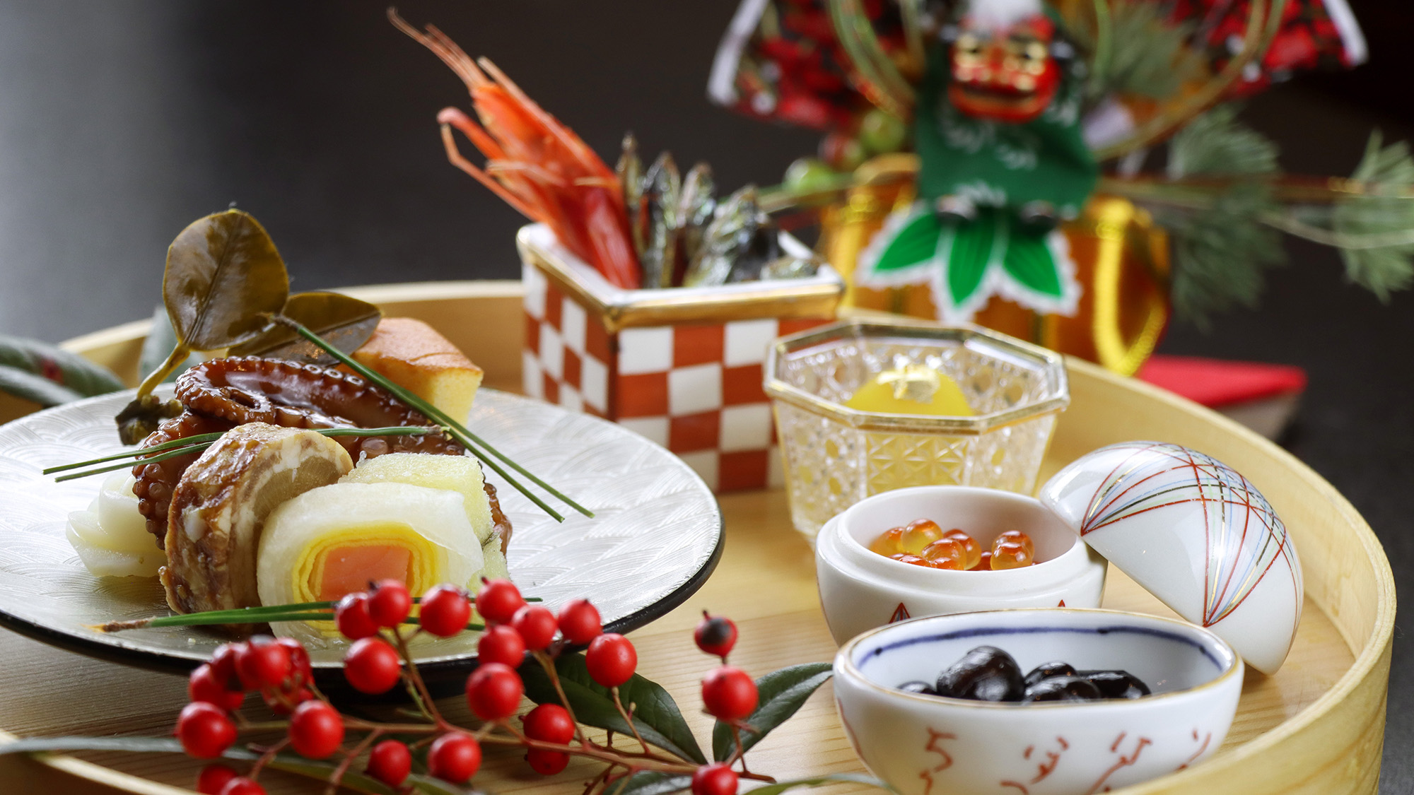 #お正月料理　新春を寿ぐ、目にも楽しい前菜