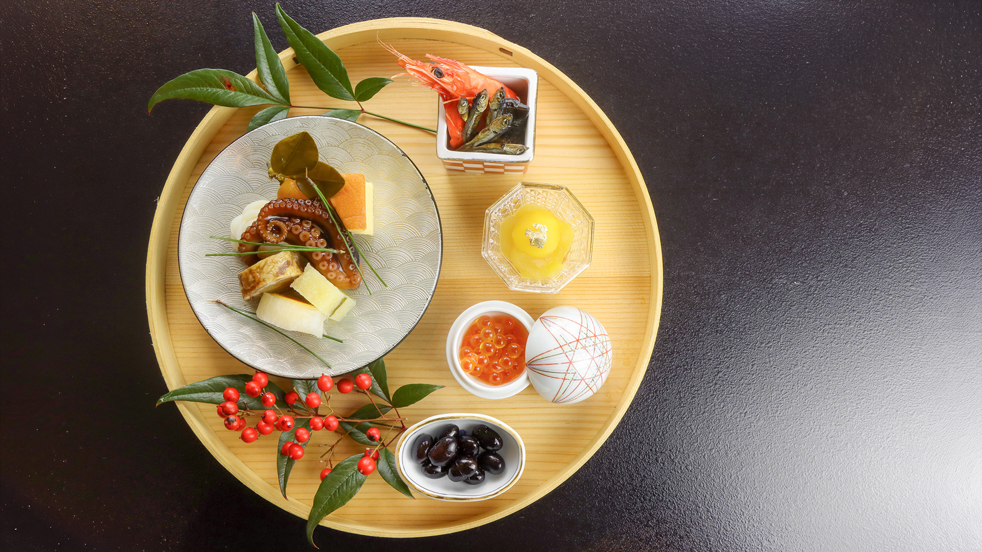 #お正月料理　一品一品、意味と願いを込めて丁寧に仕上げています