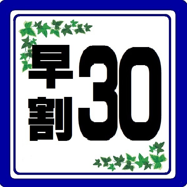 【楽天トラベルサマーSALE】【★さき楽30★】30日前までご予約限定プラン!!