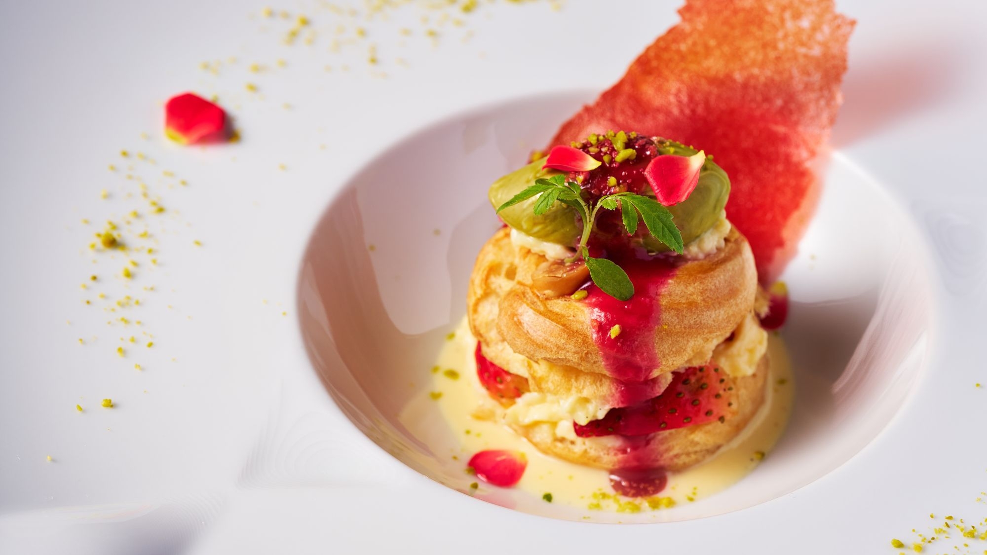 【星夜彩（せいやさい）】12月限定◆洋食コースを華やかに仕立てた特別ディナー×カクテル付／19:45