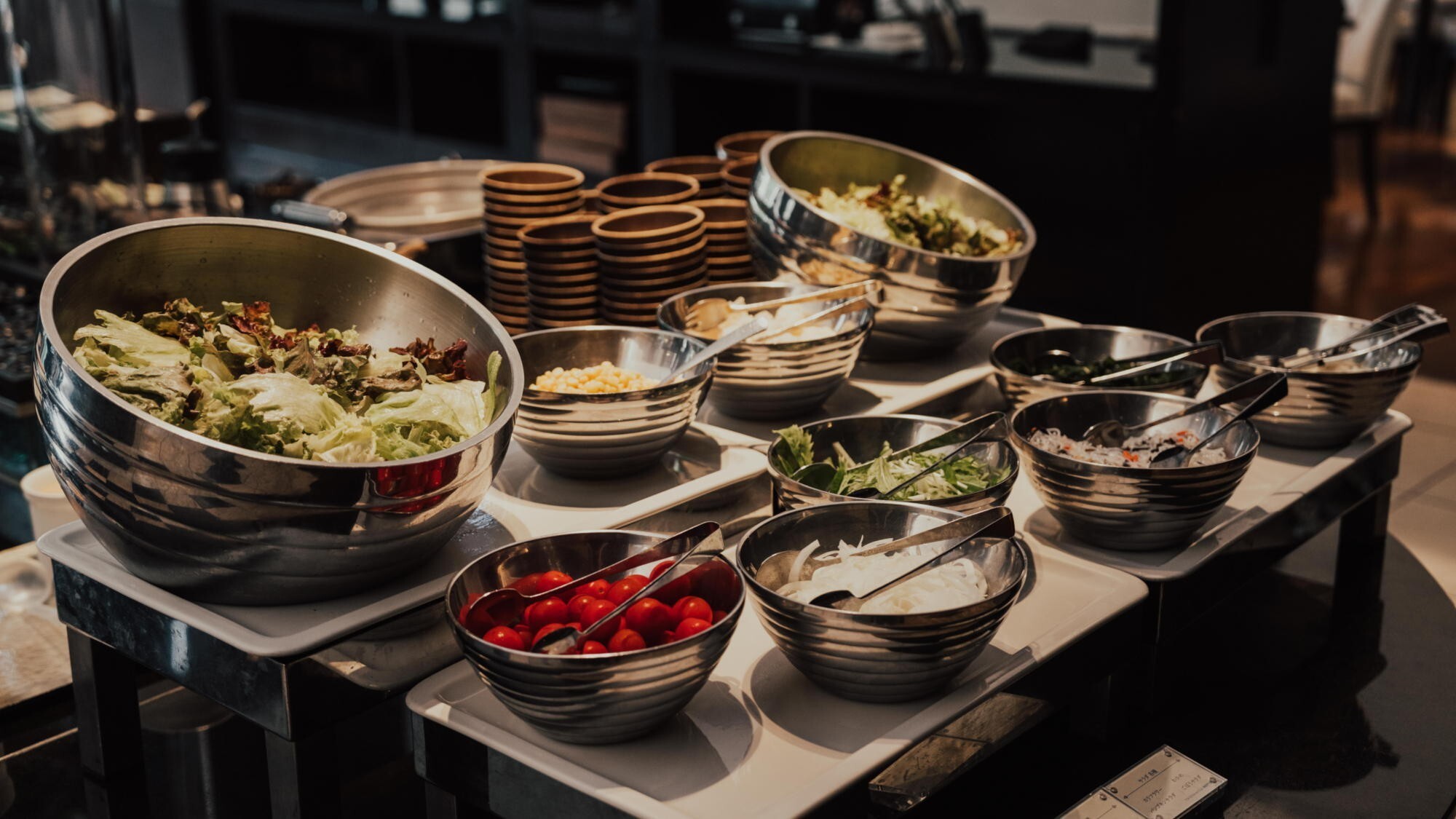 【朝食ブッフェ】サラダコーナー