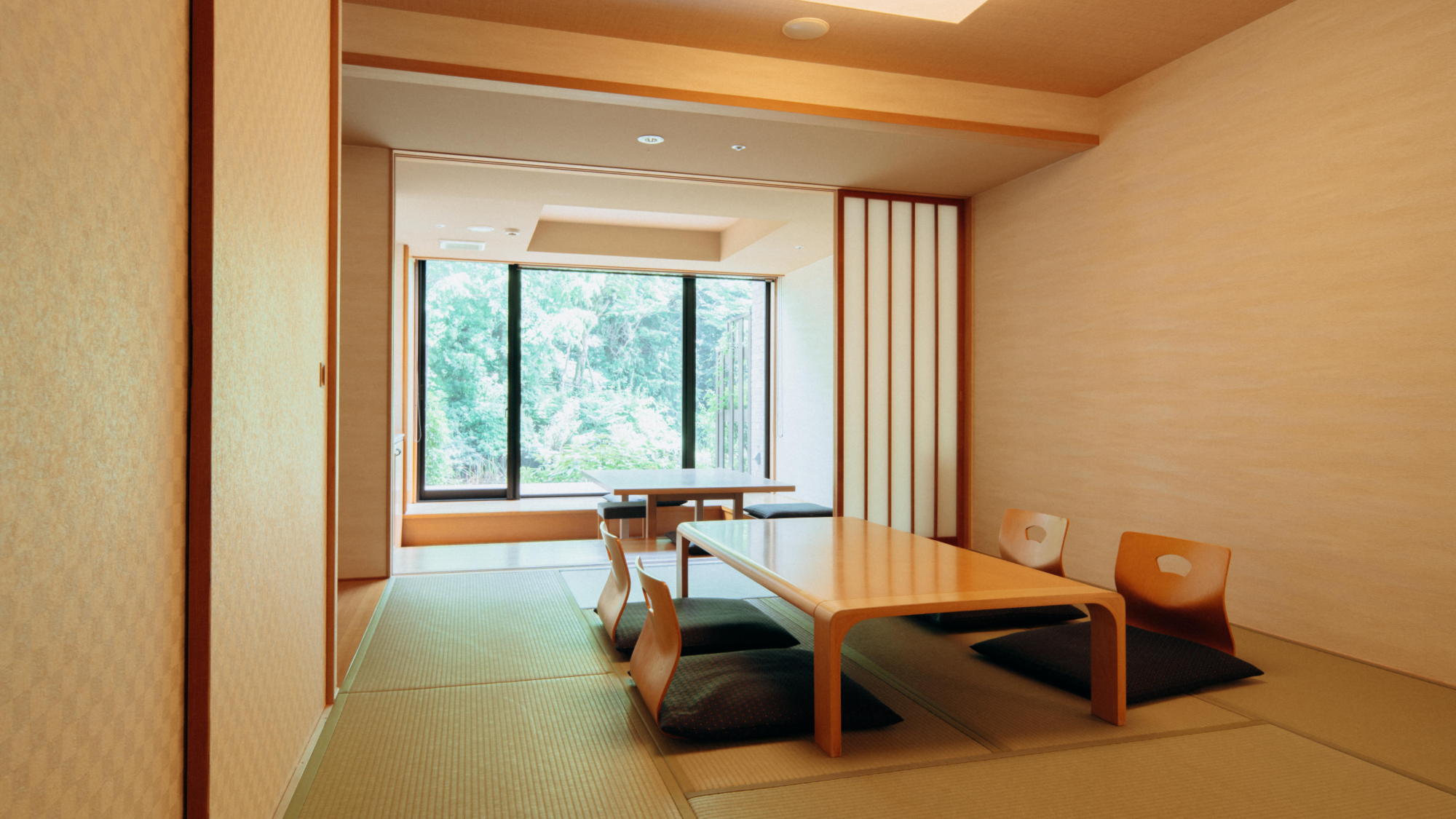 【和室･掘りごたつ付47平米】掘りごたつでゆったりくつろげる癒しのひととき