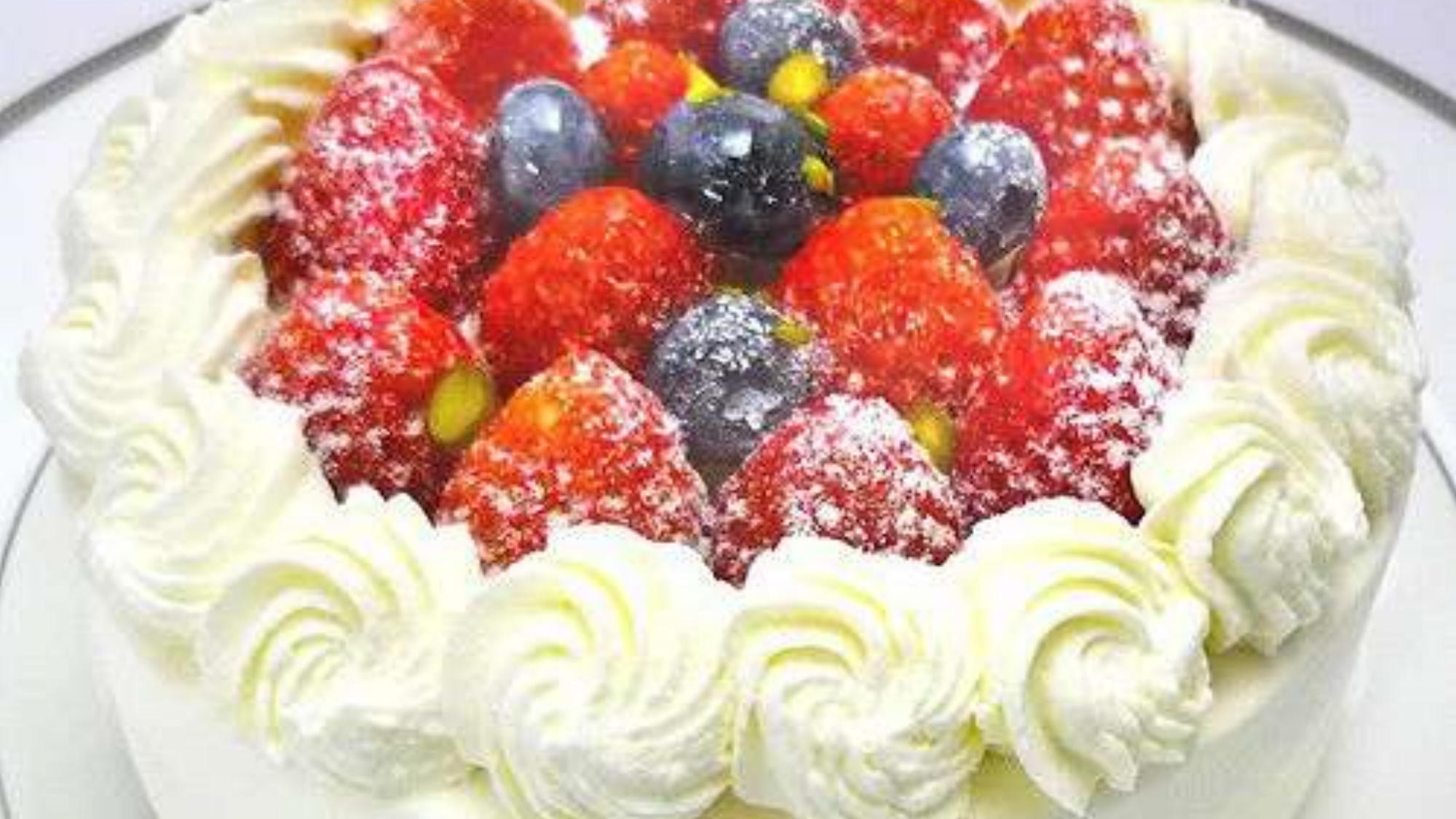 【バースデーケーキ】有料/3日前までの要予約｜生クリーム、ショコラ、フルーツタルトからお選びください