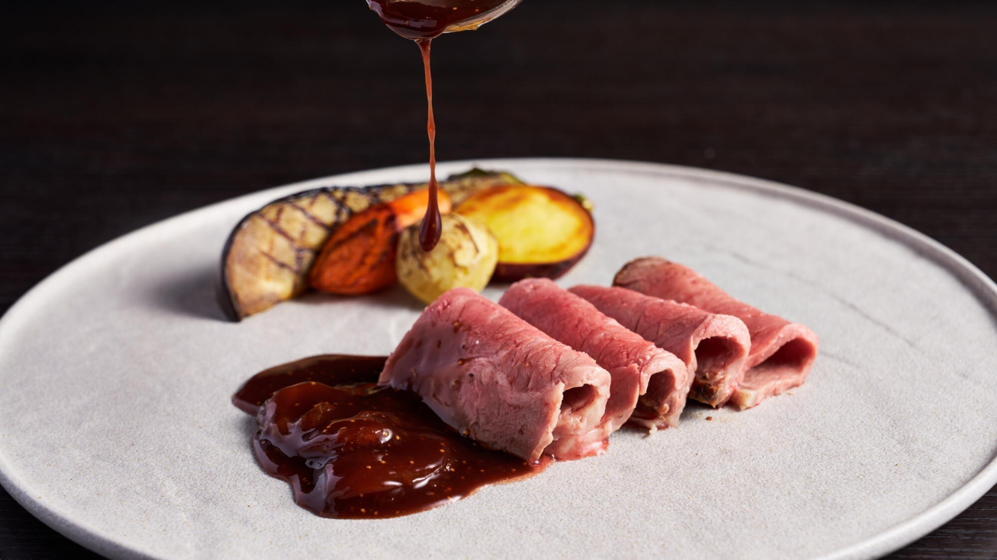 【秋のグランドブッフェ】特選ローストビーフ