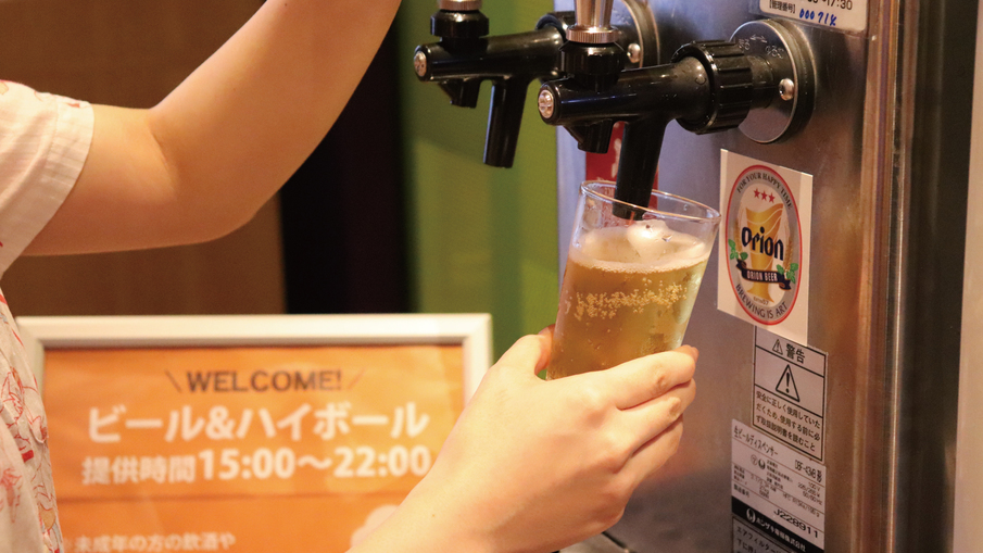 ウェルカムアルコール　15時～22時まで飲み放題