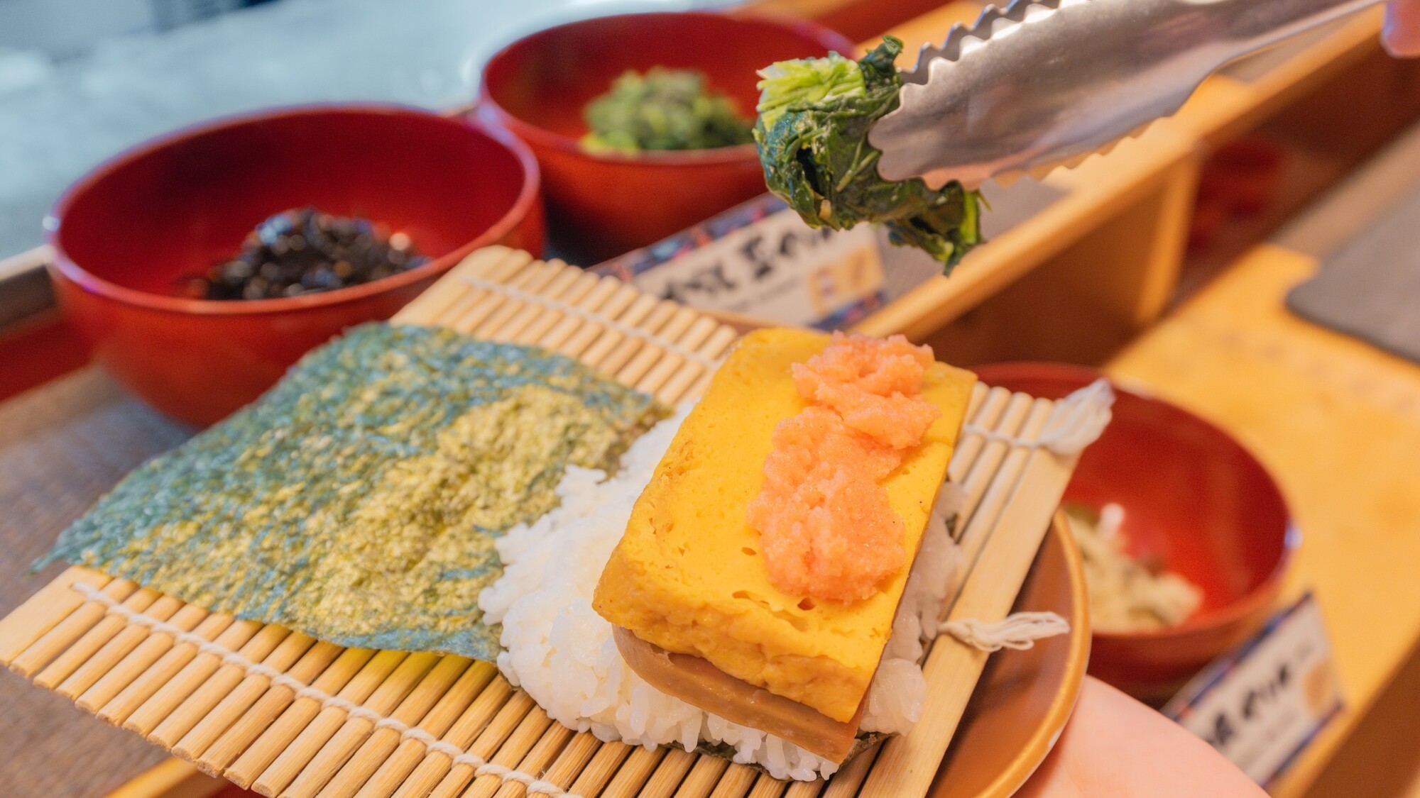 多彩なトッピングをご用意しています