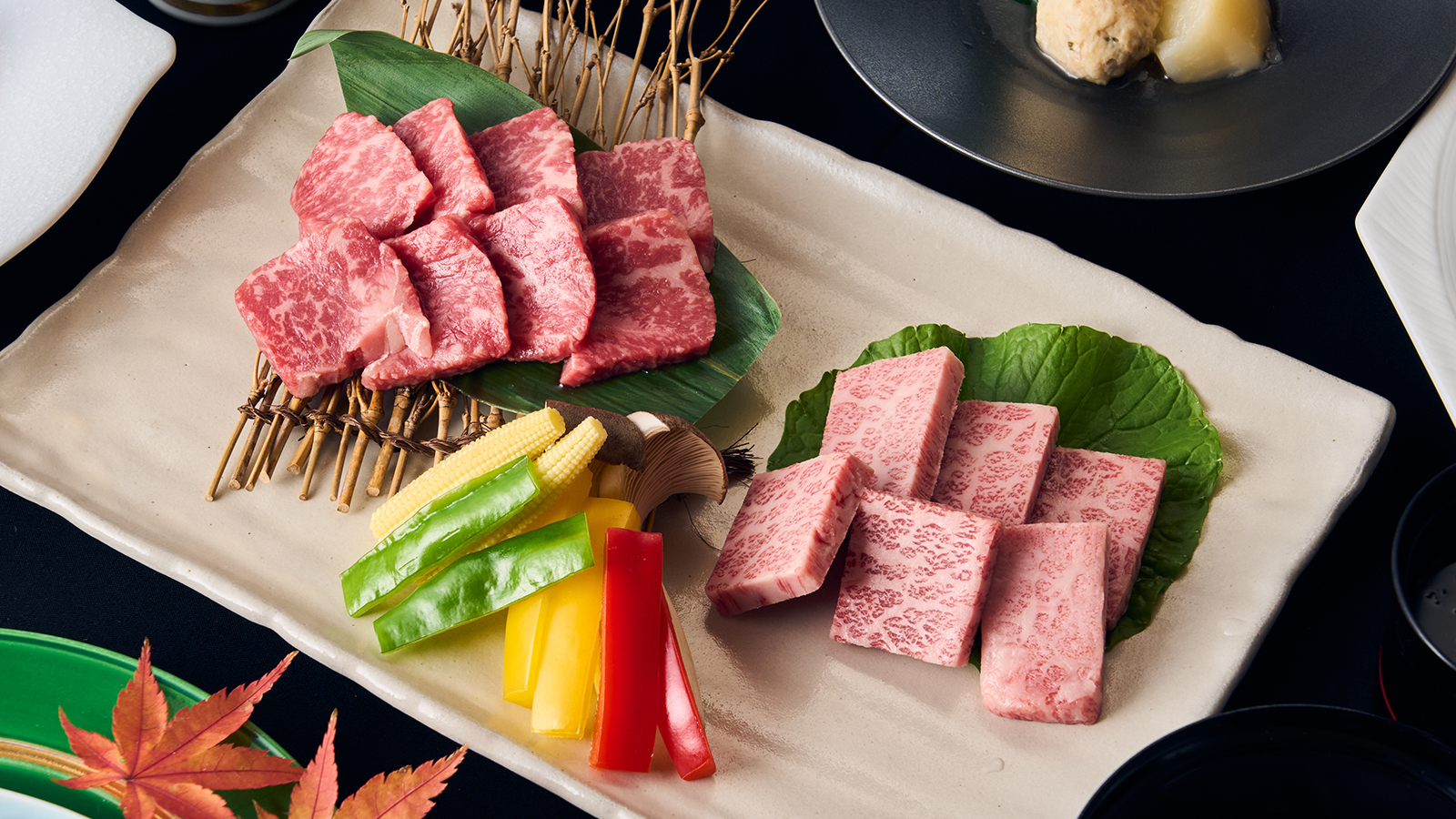 グレードアッププラン　夕食一例