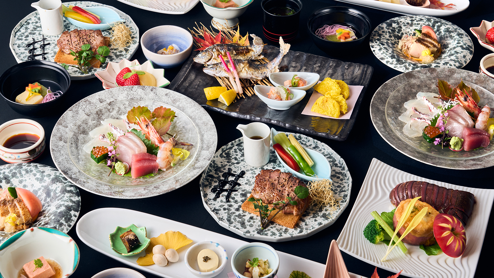 スイート専用プラン　夕食一例