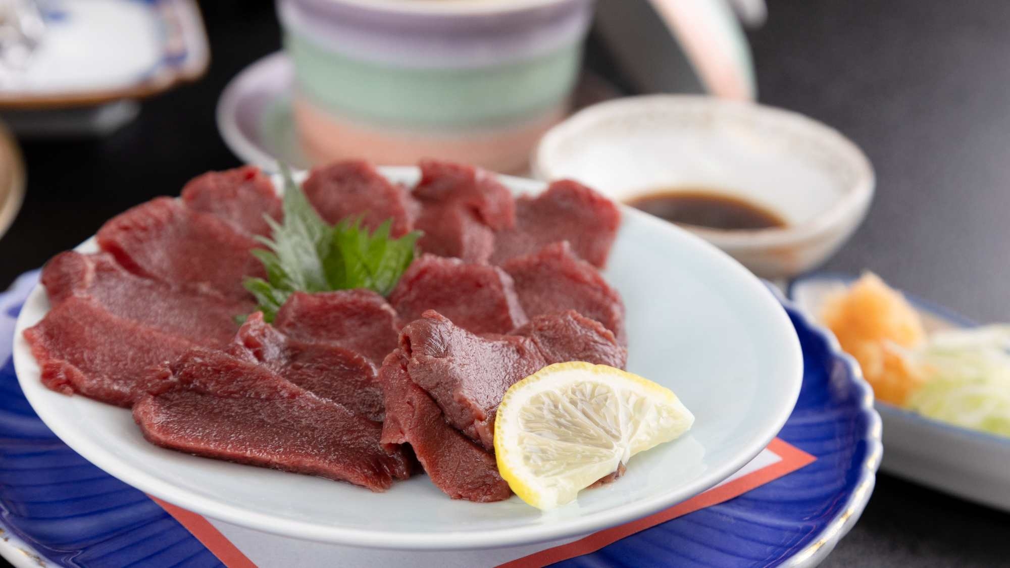 【福島といったらコレ】若女将イチオシ！会津産馬刺し付プラン＜お部屋食＞
