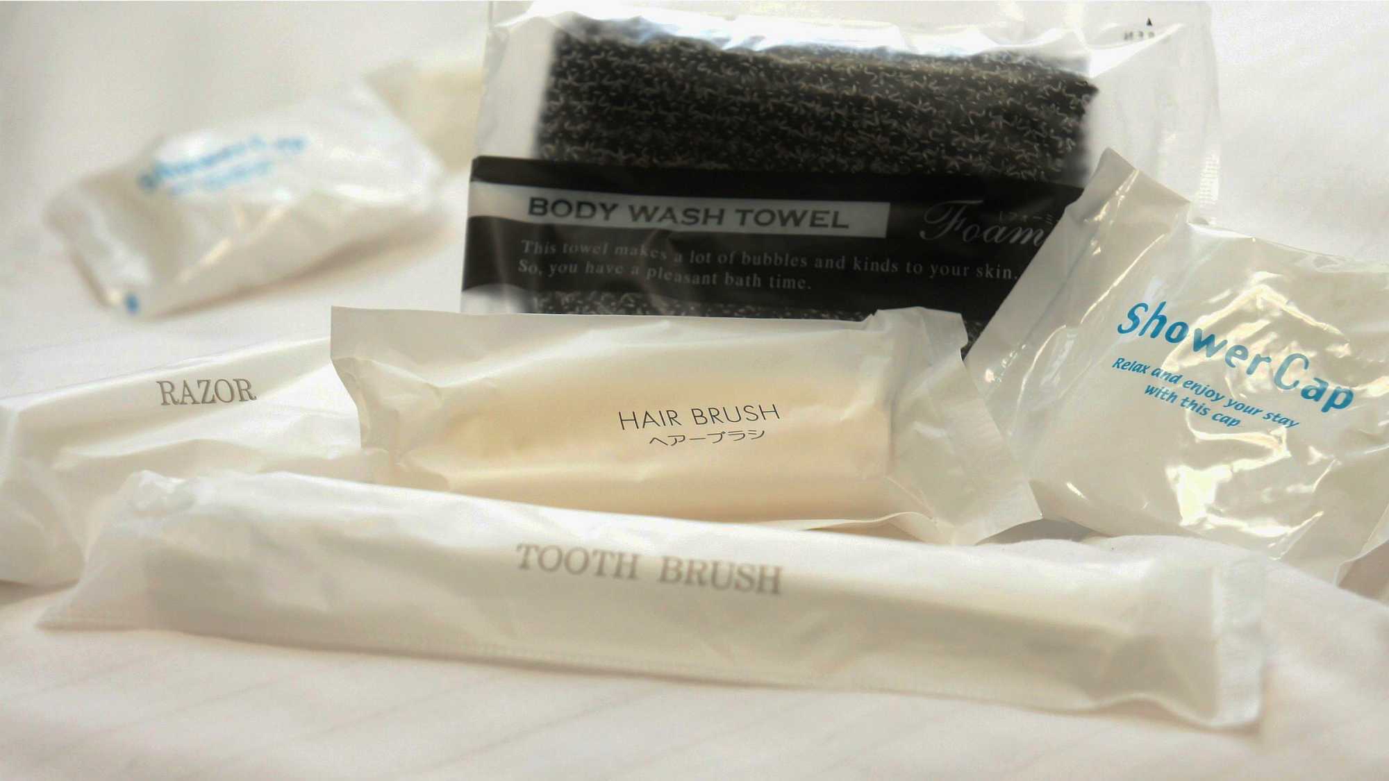 アメニティ　便利なアイテムを多数ご用意しております