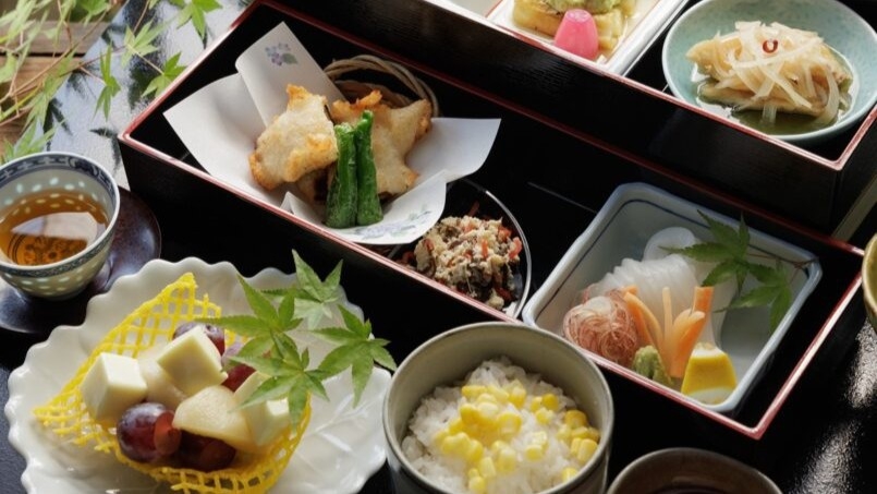 【倉敷アフタヌーンティー】個室貸切＜風待ち夏のアフタヌーンティー＞料亭旅館こだわりのお食事（日帰り）