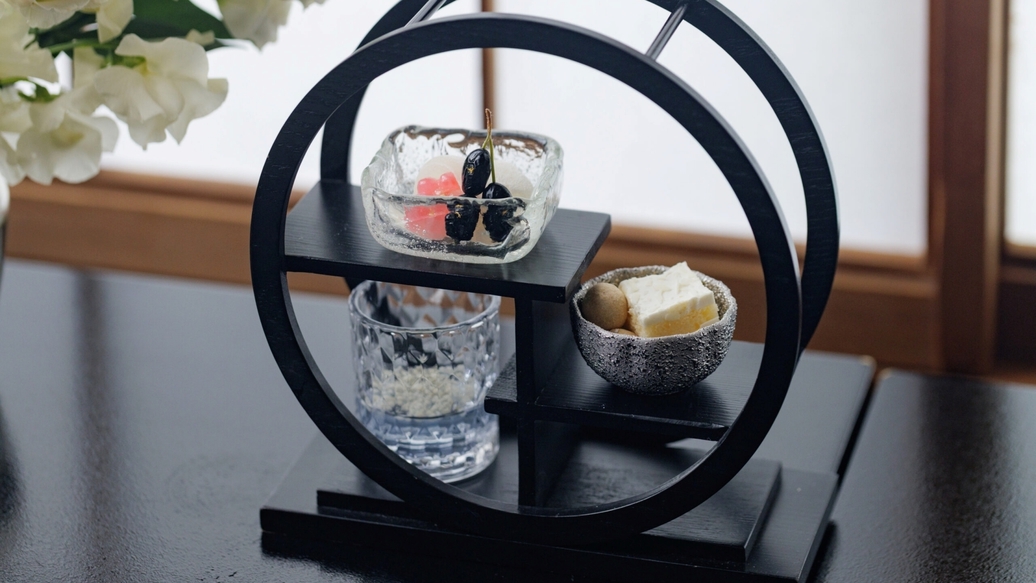 【倉敷アフタヌーンティー】個室貸切＜春待ち雪見アフタヌーンティー＞料亭旅館こだわりのお食事（日帰り）