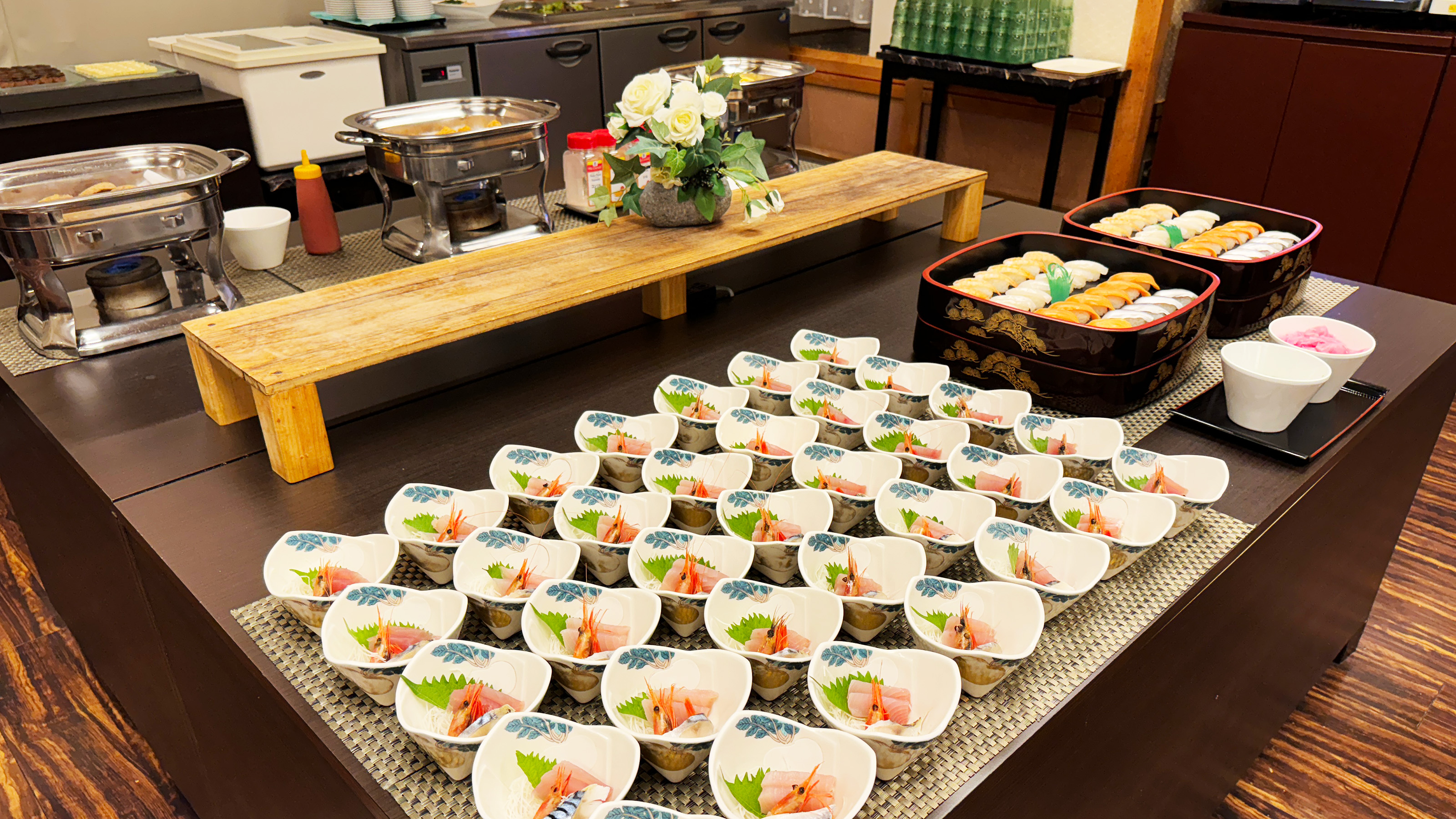 夕食バイキング（一例）