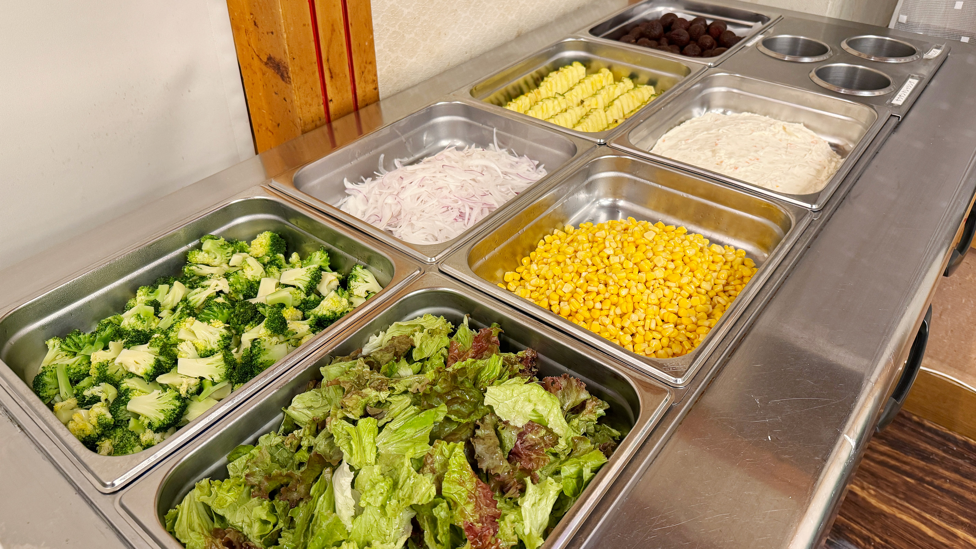 夕食バイキング（一例）