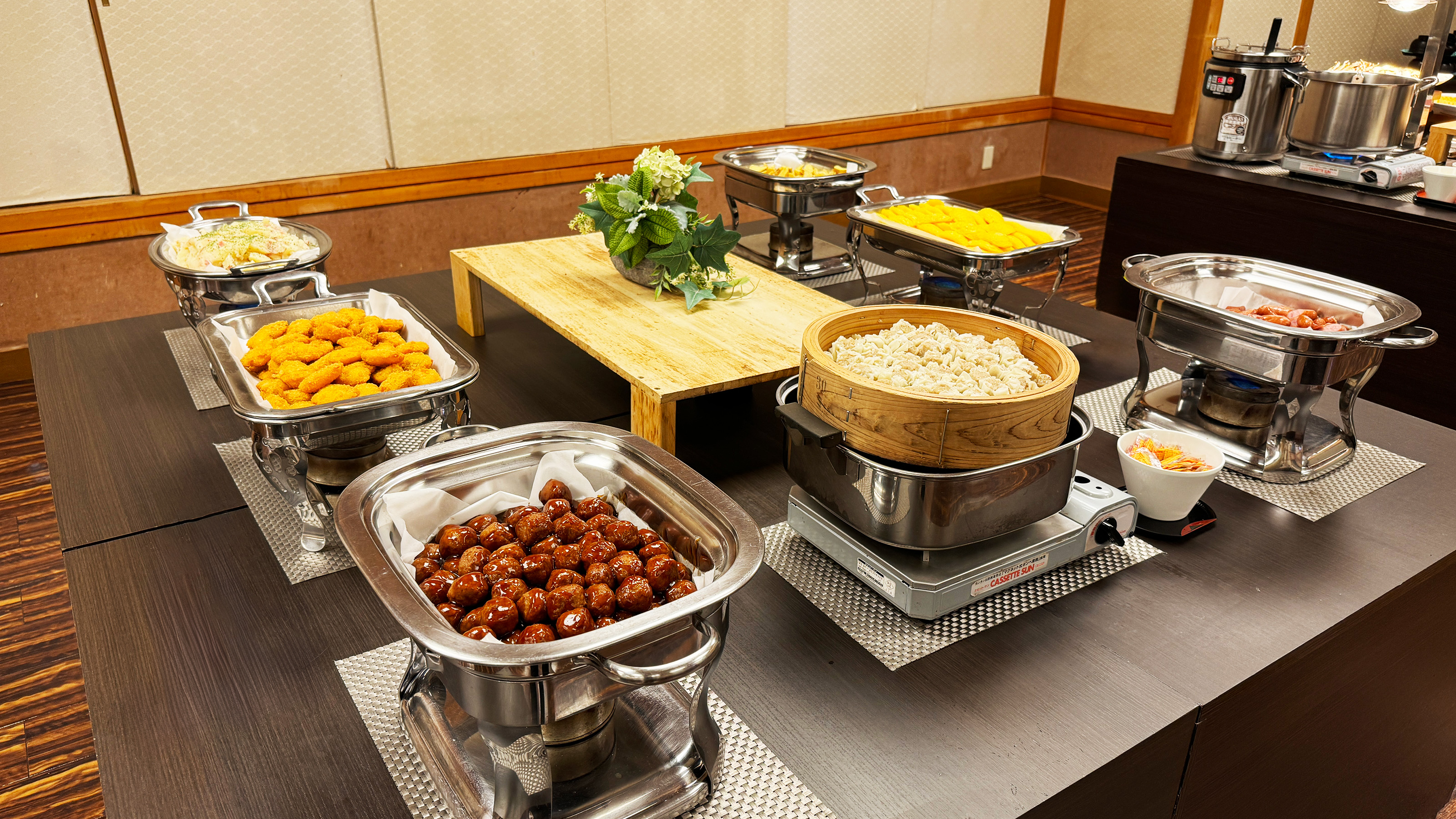 朝食バイキング（一例）