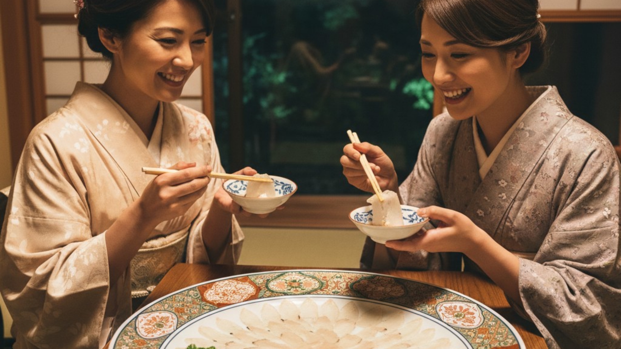山口県に来たなら「とらふぐ料理」を是非！※イメージ