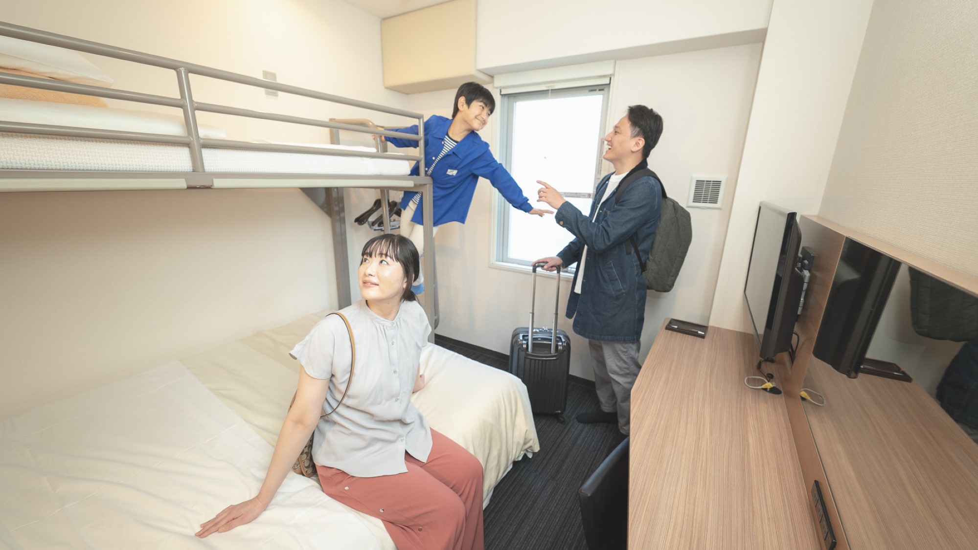 ご家族にお勧めです。 定員２~３名幼児含む