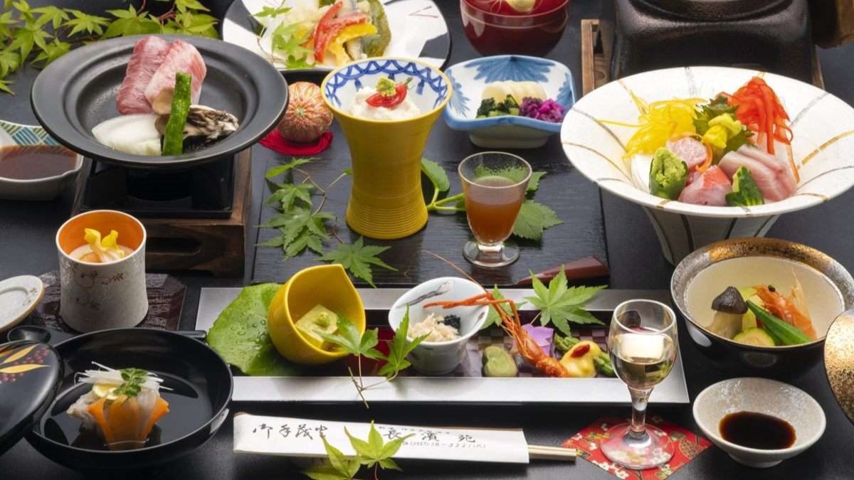 和会席コース一例（スタンダード）