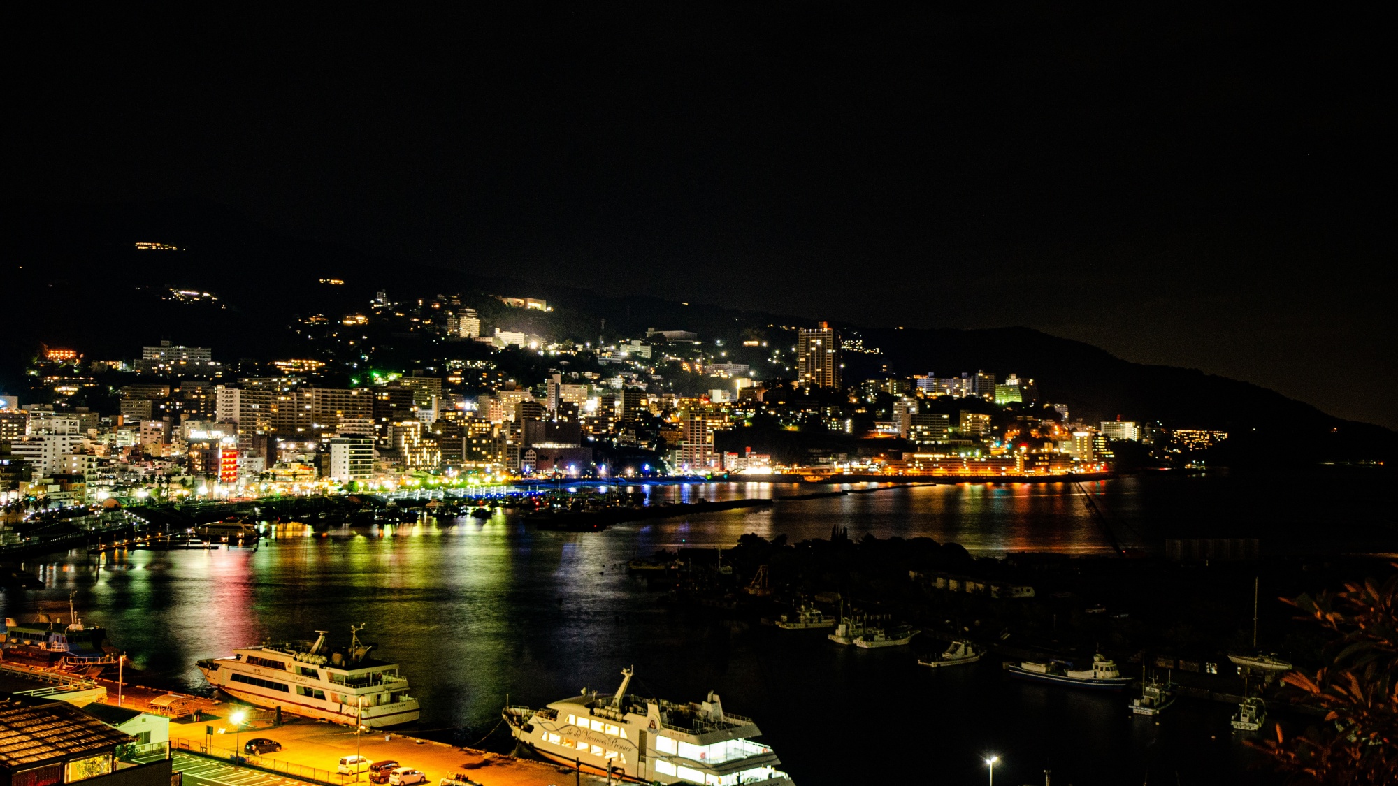 【周辺観光】熱海市街地（夜景）