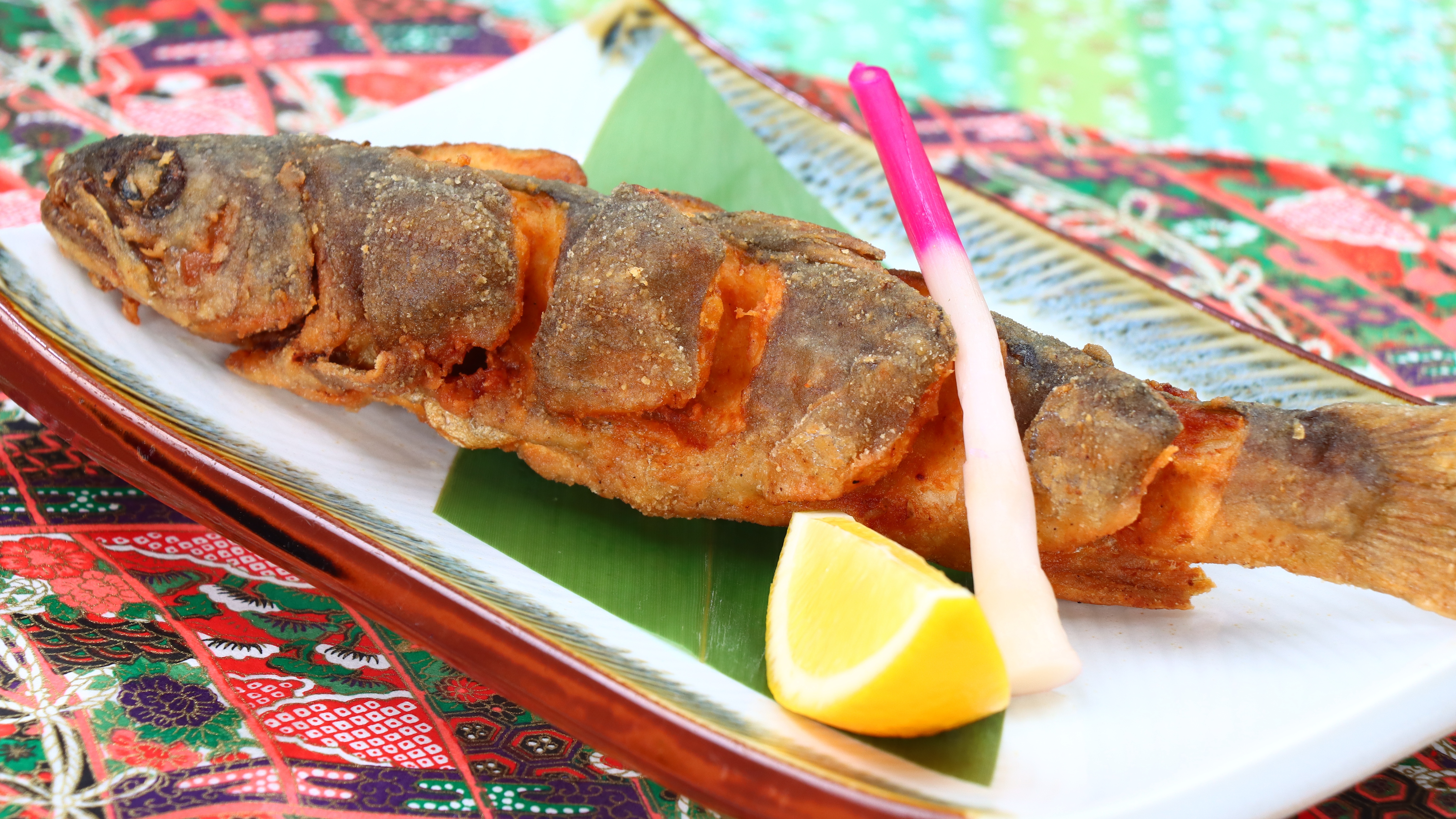 ◆【オプション】岩魚の唐揚げ。お酒によく合います♪