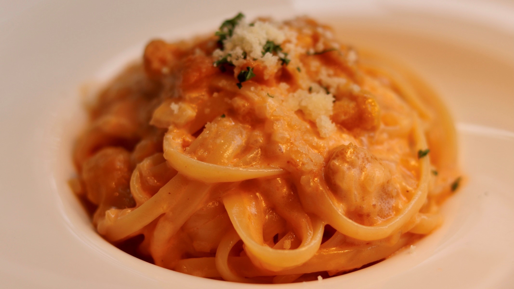 【6/15〜9/30限定◆夕食グレードアップ7，000円コース】ウニのパスタ付プラン　