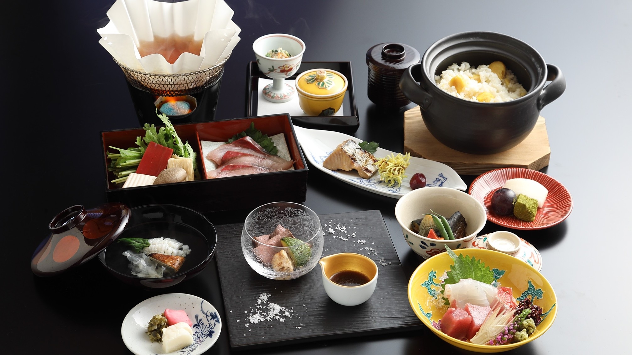 宇治抹茶と近江牛を味わう 基本京会席プラン−1泊2食付−