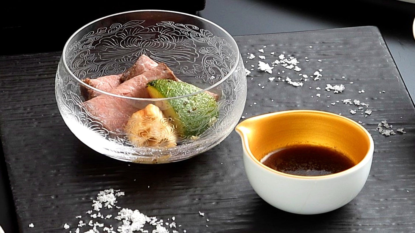 宇治抹茶と近江牛を味わう 基本京会席プラン−1泊2食付−