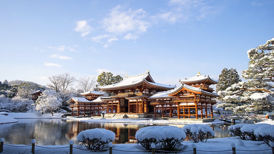 （雪と鳳凰堂北東）世界遺産・平等院鳳凰堂まで徒歩5分※画像はイメージ