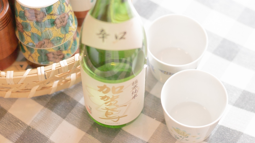 ■朝から美味しく嗜む金沢の「地酒」もお楽しみいただけます。