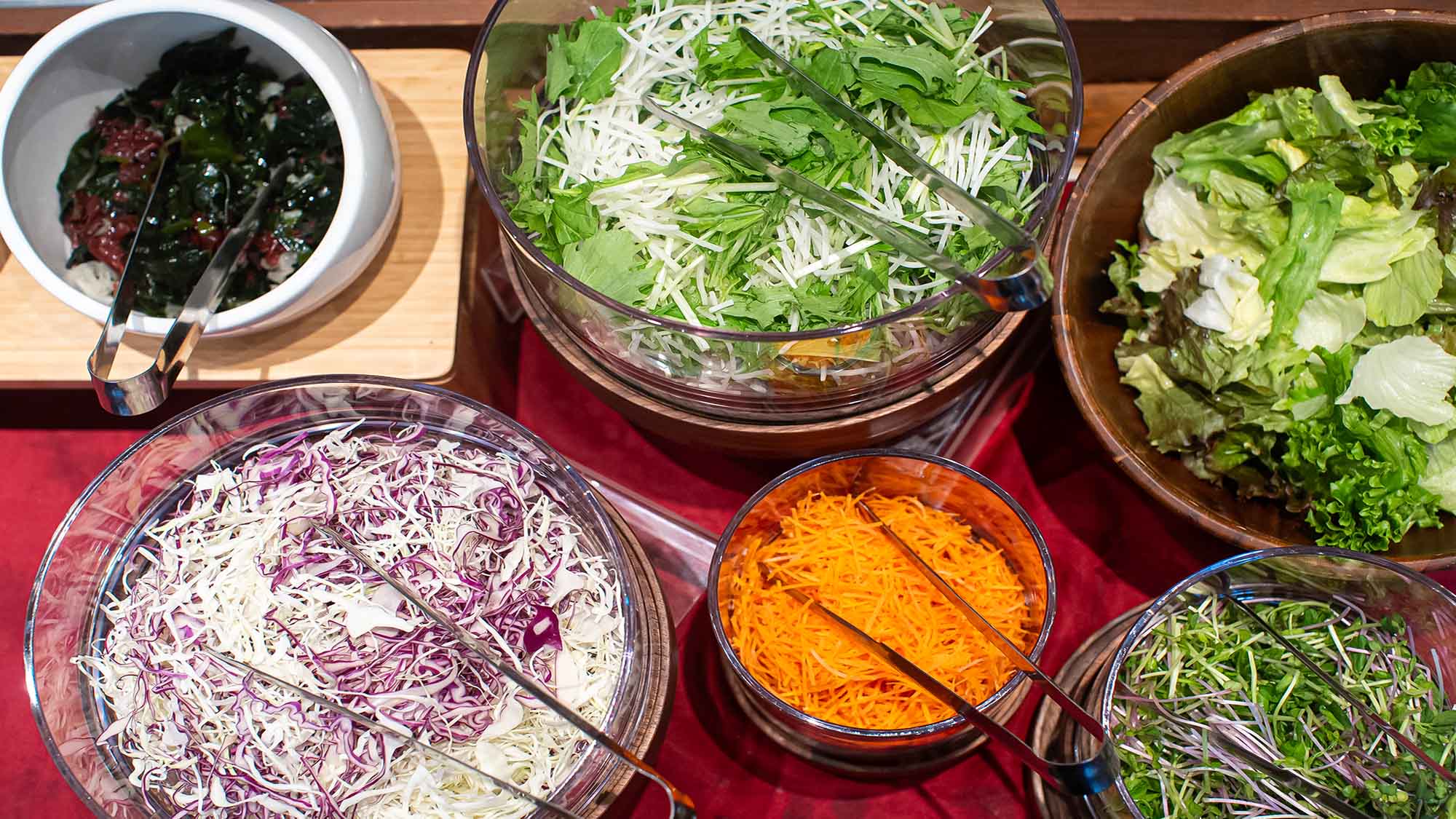 ■ご朝食｜フルーツ・サラダ