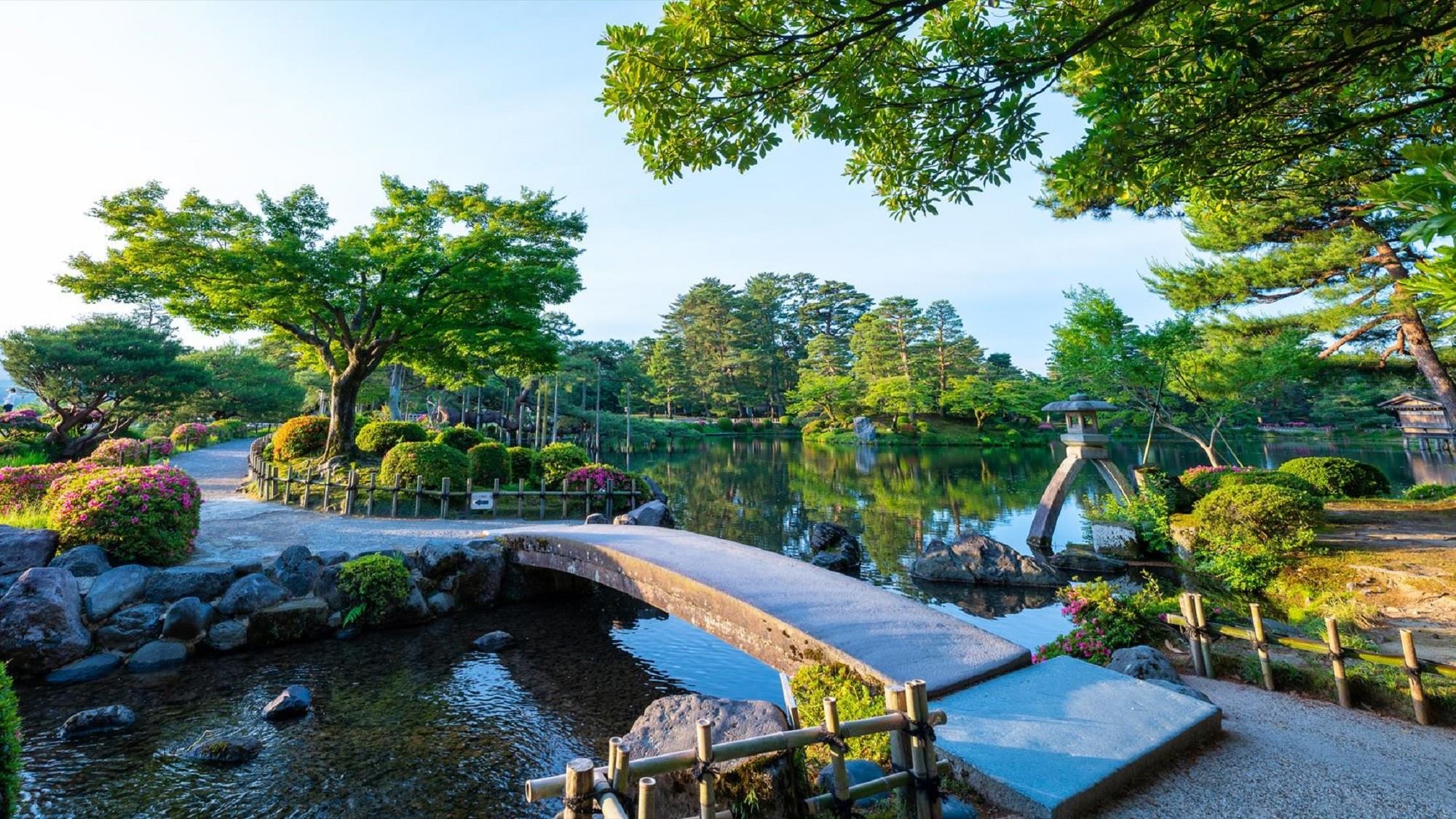■兼六園｜国の特別名勝に指定されている日本三名園の1つ。《ホテルから徒歩20分》