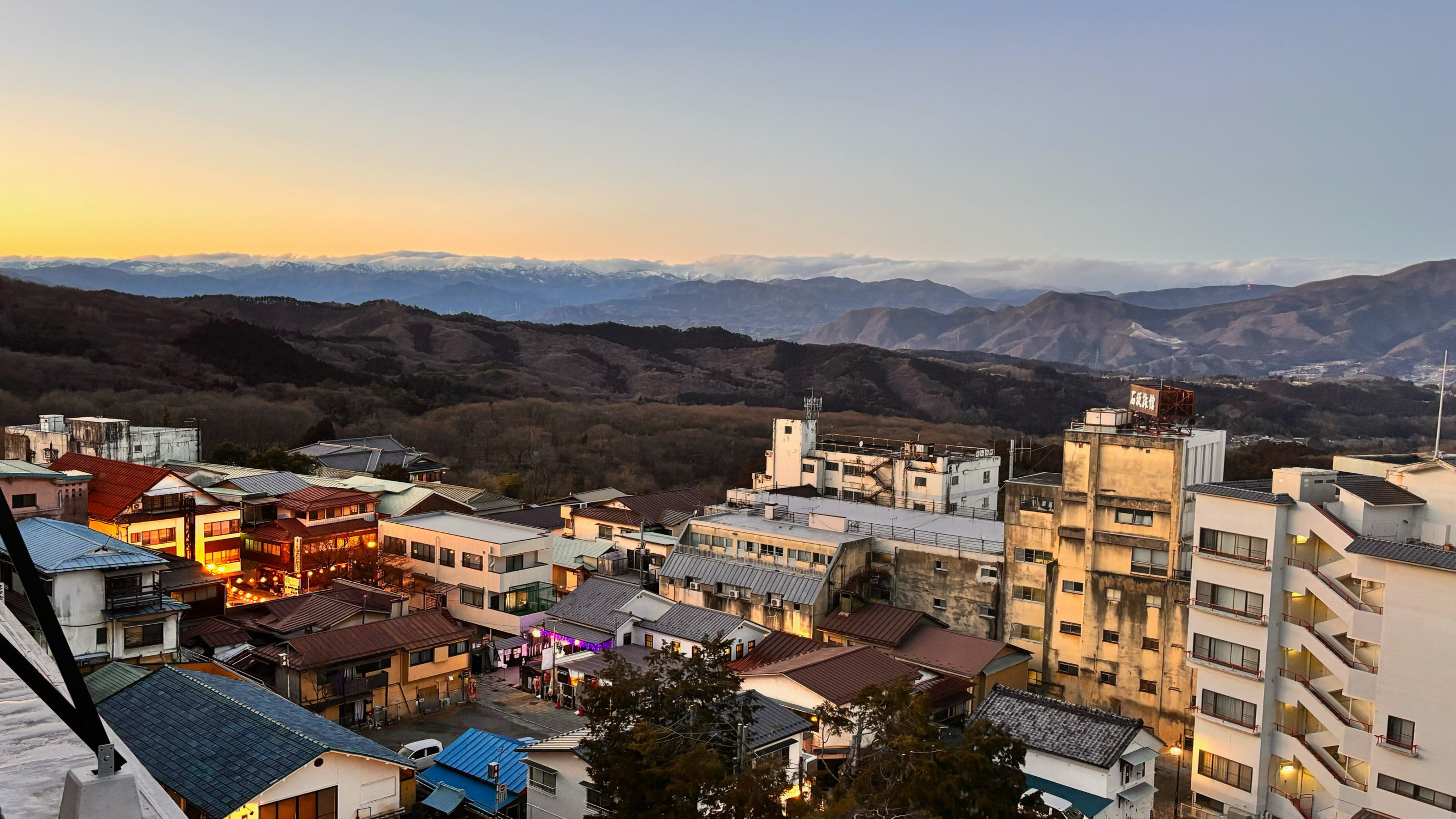 展望テラス　夕焼け