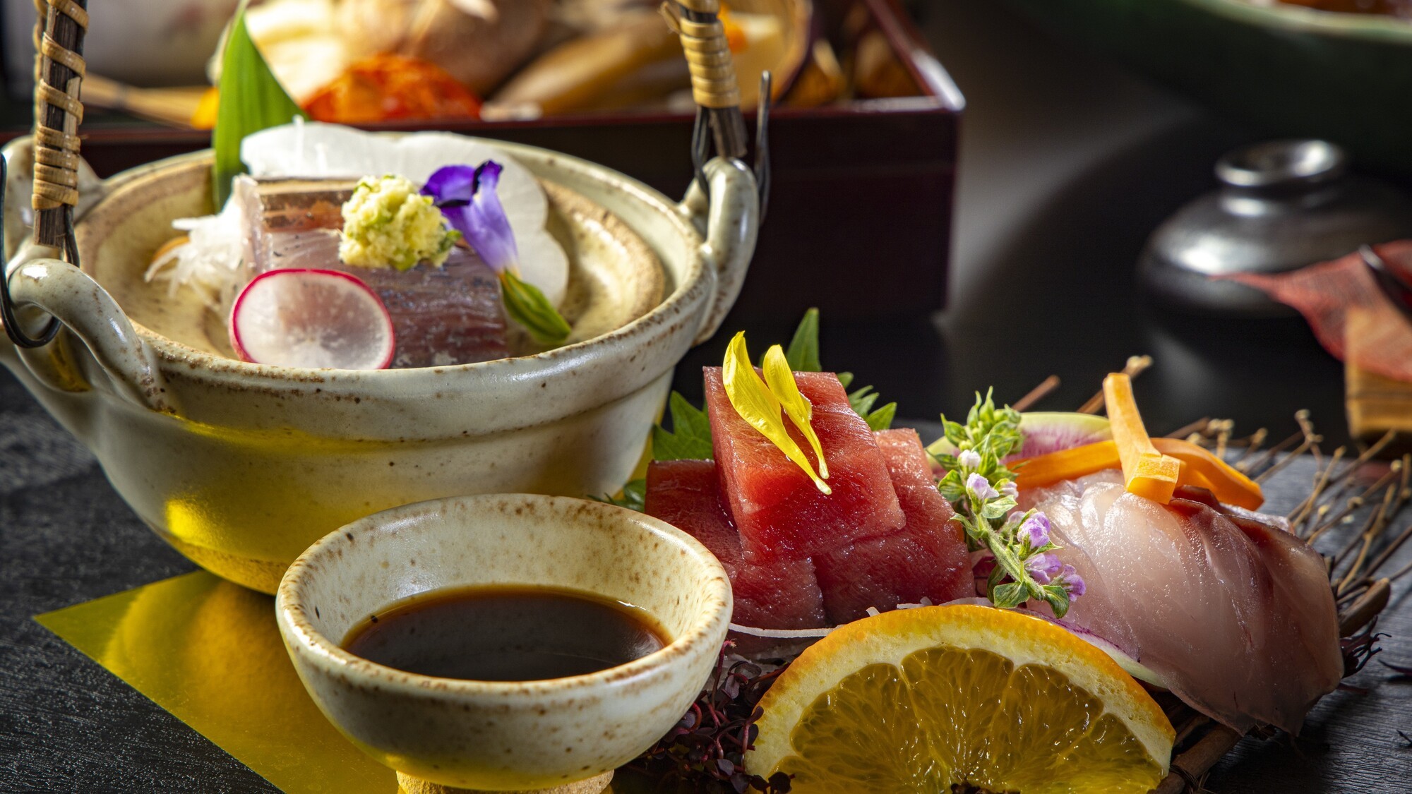 2025年秋特選会席～お造り～