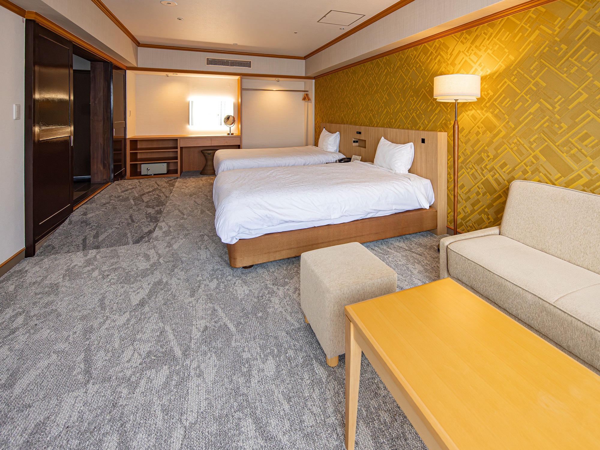 プレミアムツイン（プライベート温泉付）