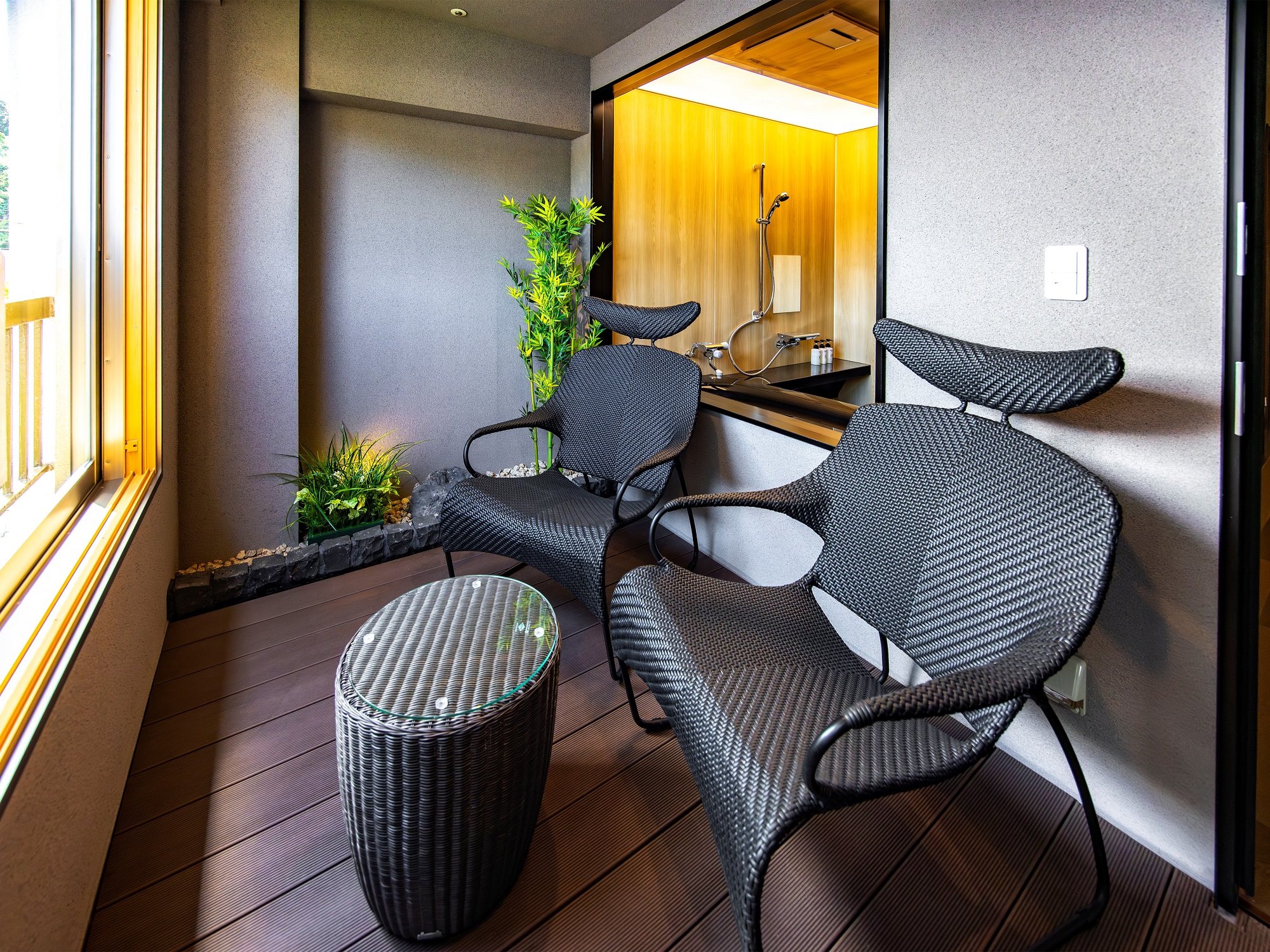 プレミアムツイン（プライベート温泉付）　イメージ