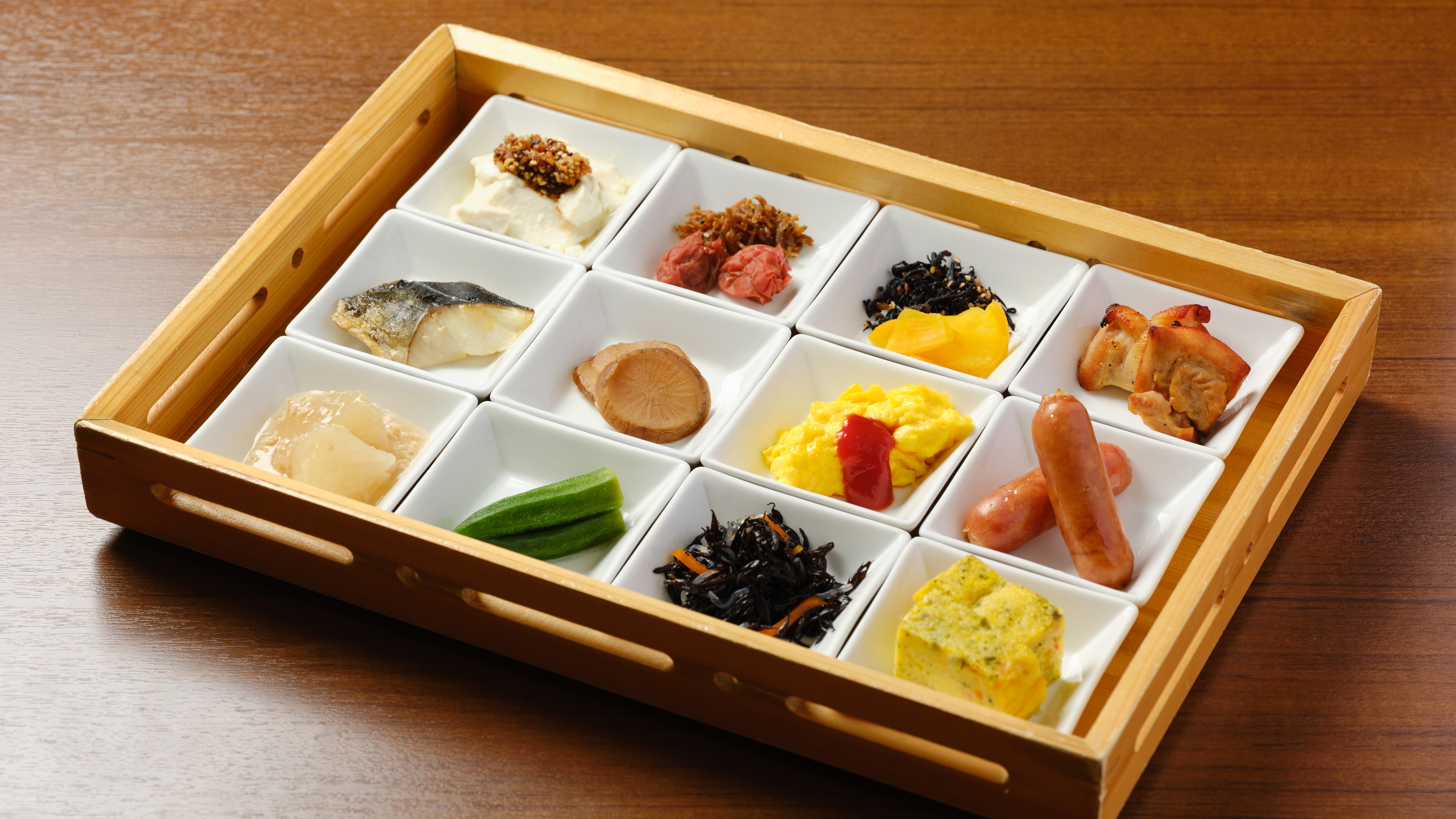 【朝食バイキング一例】