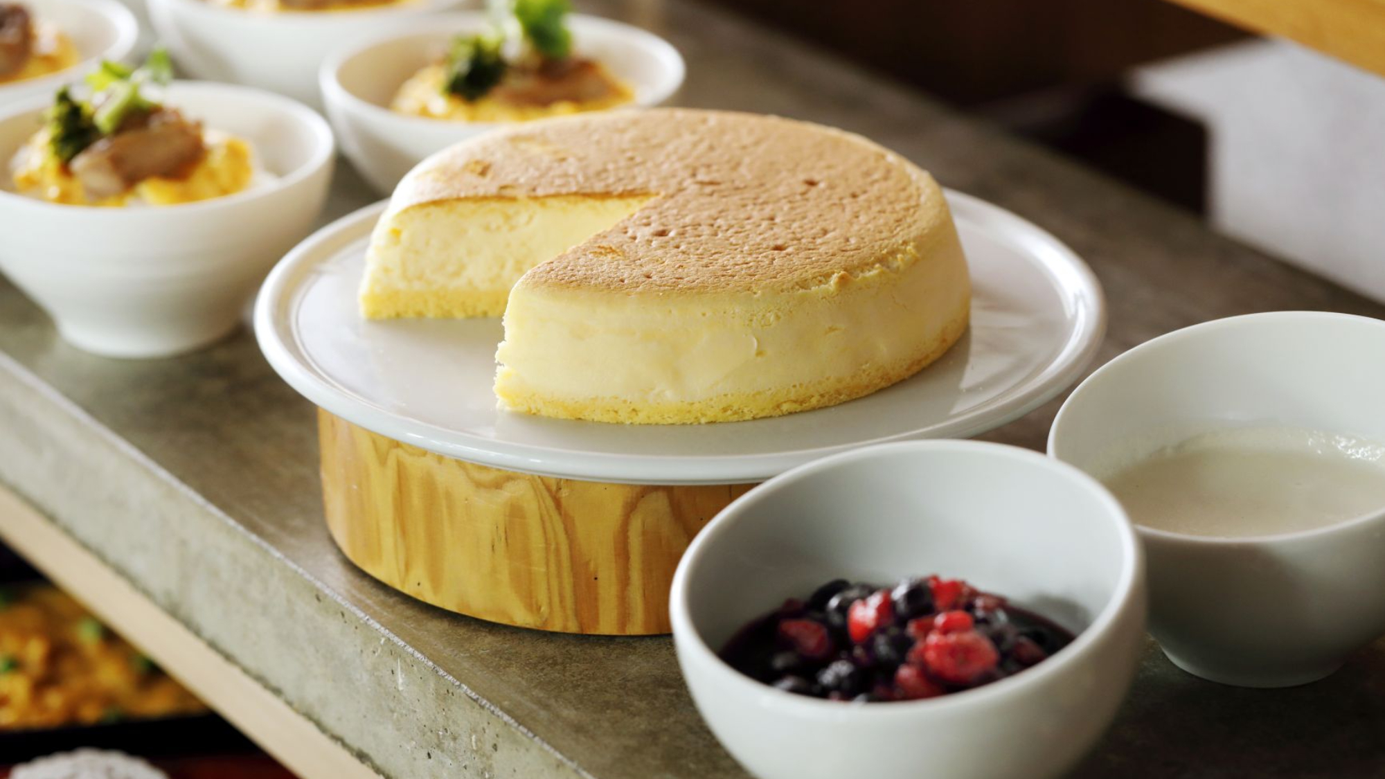 那須スフレパンケーキ(朝食ブッフェ)