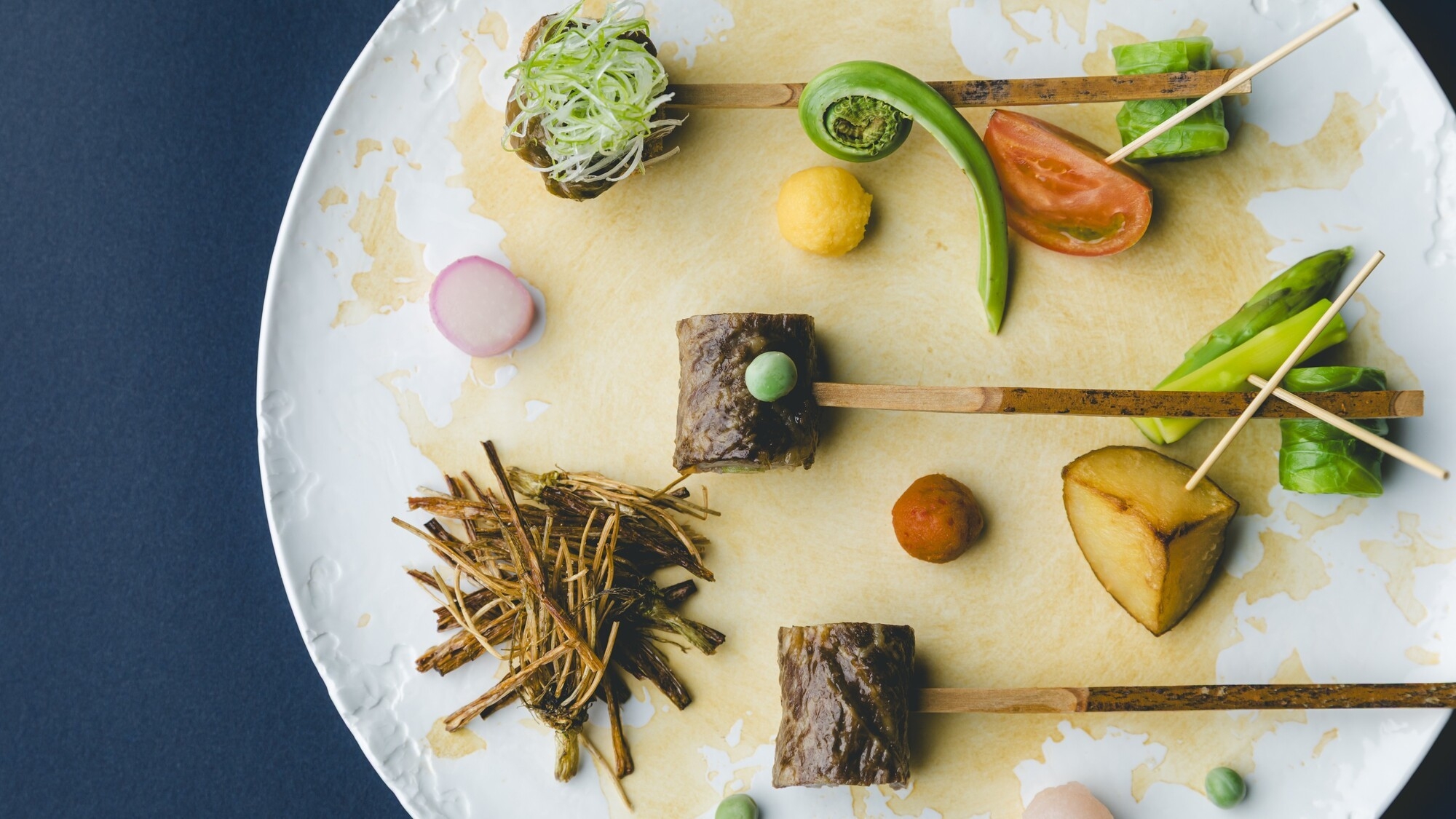 【潺々〜Sen・Sen〜】〜遊び心を添えた唯一無二〜季節彩る日本料理コース＜2食付＞（N7）