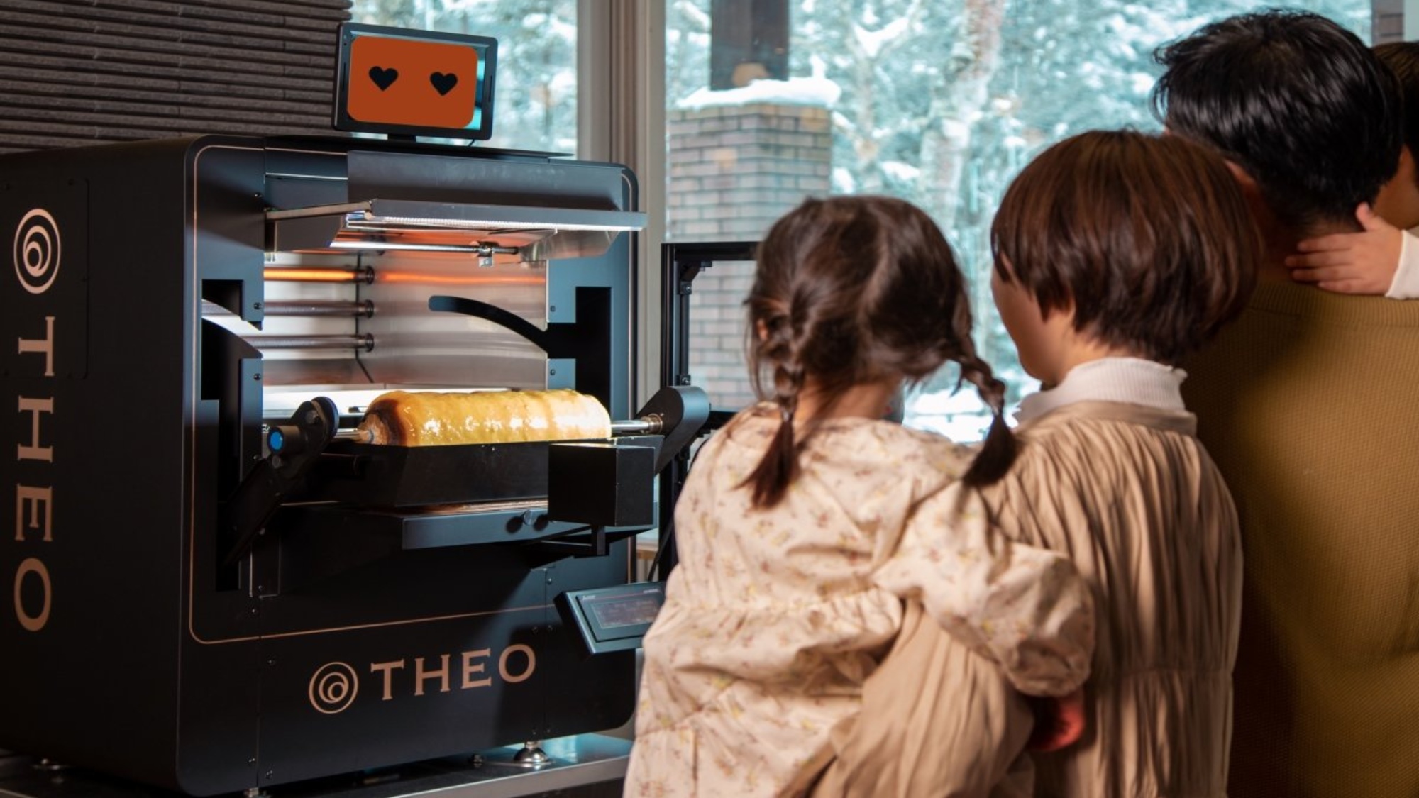 「彩」｜夕食ブッフェ AI搭載のバウムクーヘン専用オーブン「THEO（テオ）」