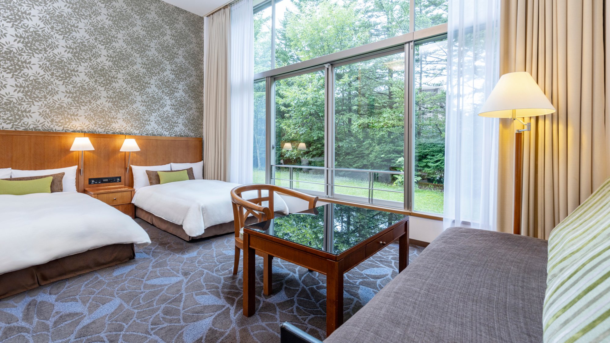 51平米のファミリースキップタイプ和洋室（NE）