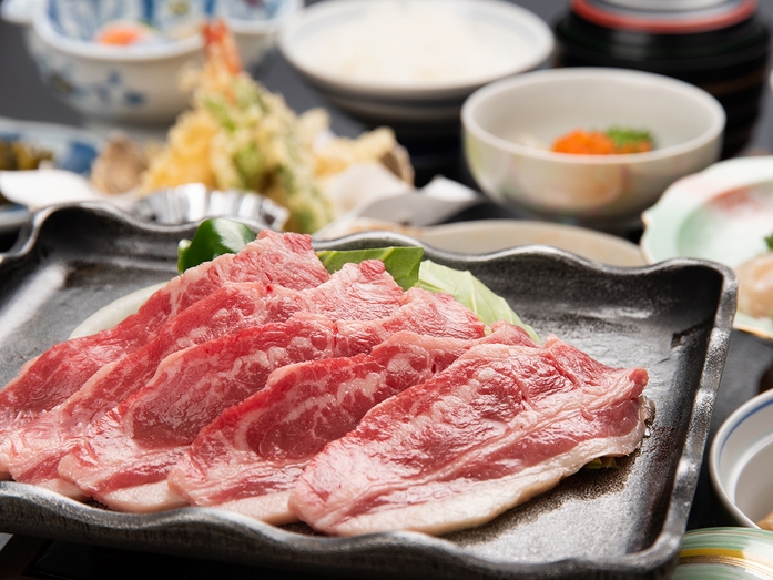 【焼肉、天ぷら】満腹プラン【2食付き】