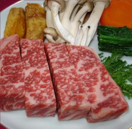 上州牛のステーキ